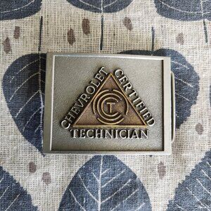 Belt Buckle - Chevrolet Certified Technician